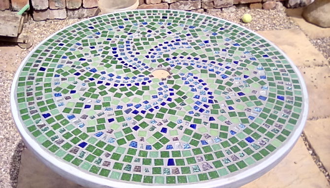 موزاییک خیس متراکم